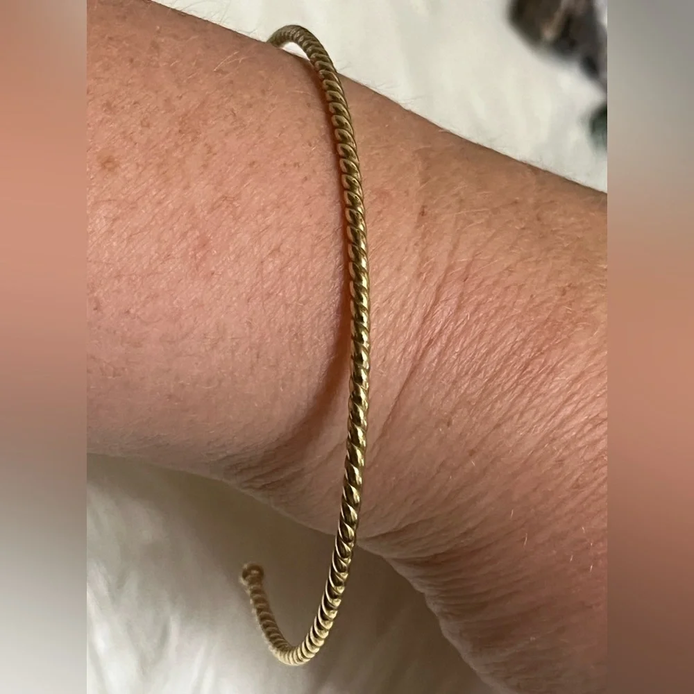 Gold Over Sterling 1GZM Bracelet